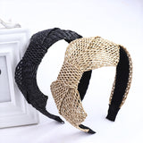 Grass Braided Hair Band Wild Hairpin Fashion Bow Headband