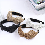 Grass Braided Hair Band Wild Hairpin Fashion Bow Headband