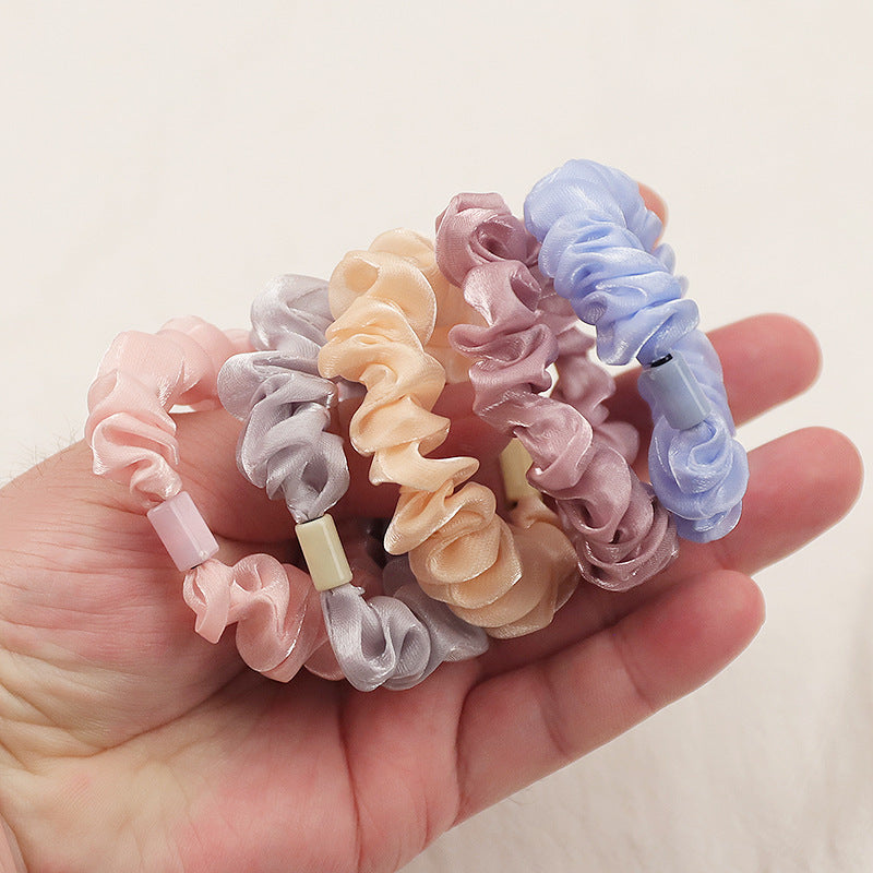パフシルクパールヘアゴム爽やかガール