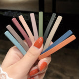 One word clip color hair clip