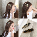 Leopard Duckbill Hair Clip