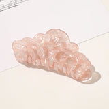 SmallMarble Ponytail Hair Card Acrylic Plate Hair Clip Hair Accessories