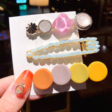 Girl's Simple Pearl Clip Set Hair Accessories