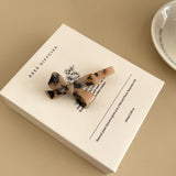 Acetate Long Bow Barrettes Girl