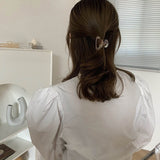 Back Head Small Size Hair Jaw Clip Elegant Hair Pin Hairware
