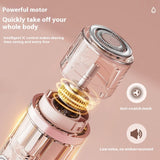 デュアルヘッド電動シェーバー 無痛 女性用脱毛器 ビキニライン脱毛器 自動ヘアトリマー 脇下 顔 唇 脚用