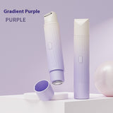 デュアルヘッド電動シェーバー 無痛 女性用脱毛器 ビキニライン脱毛器 自動ヘアトリマー 脇下 顔 唇 脚用