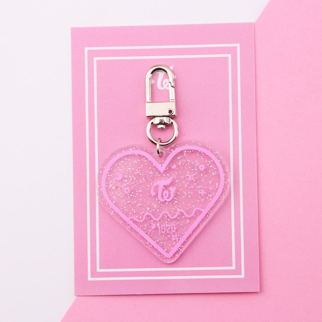 KPOP 防弾少年団 キーホルダー TWICE EXO SEVENTEEN GOT7 アクリル キーチェーン ギフト ジミン ジョングク V RM ARMY J-HOPE キーリング