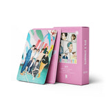 54PC KPOP Boys Photocard Album SPEAK YOURSELF Self Made Paper Card Lighes/Boys With Luv Photo Cards Poster