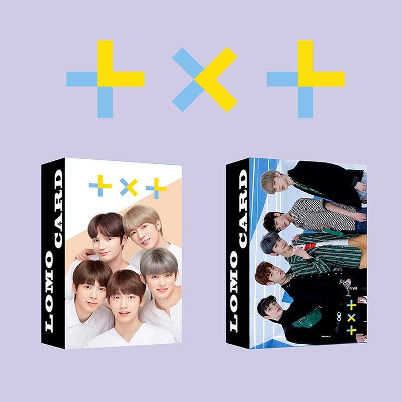 30pcs/set Kpop ATEEZ Lomo card Stray kids GOT7 TWICE TXT NCT 2020 ITZY ENHYPEN HD photo print album photocard for fans gifts