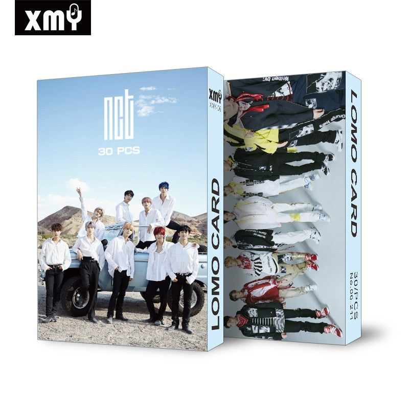 30pcs/set Kpop STRAY KIDS ATEEZ Twice GOT7 Lomo card SEVENTEEN Red velvet NCT MONSTA X album poster HD photocard K-POP CARDS