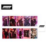 K-POP ATEEZ フォトカードアルバムシリーズ 両面HD写真 丸角フォトカード 高品質