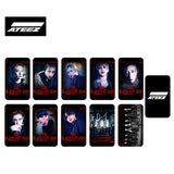 K-POP ATEEZ フォトカードアルバムシリーズ 両面HD写真 丸角フォトカード 高品質
