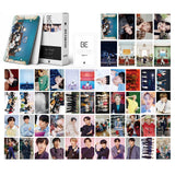 54PC KPOP Boys Photocard Album SPEAK YOURSELF Self Made Paper Card Lighes/Boys With Luv Photo Cards Poster