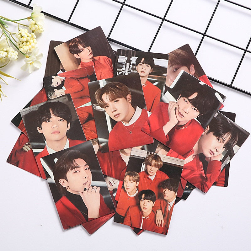 KPOP 防弾少年団 8枚セット 新アルバム MAP OF THE SOUL ON:E LOMOカード フォトカード ポストカード JIMIN JIN SUGA J-HOPE JUNG KOOK ギフト