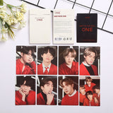 KPOP 防弾少年団 8枚セット 新アルバム MAP OF THE SOUL ON:E LOMOカード フォトカード ポストカード JIMIN JIN SUGA J-HOPE JUNG KOOK ギフト