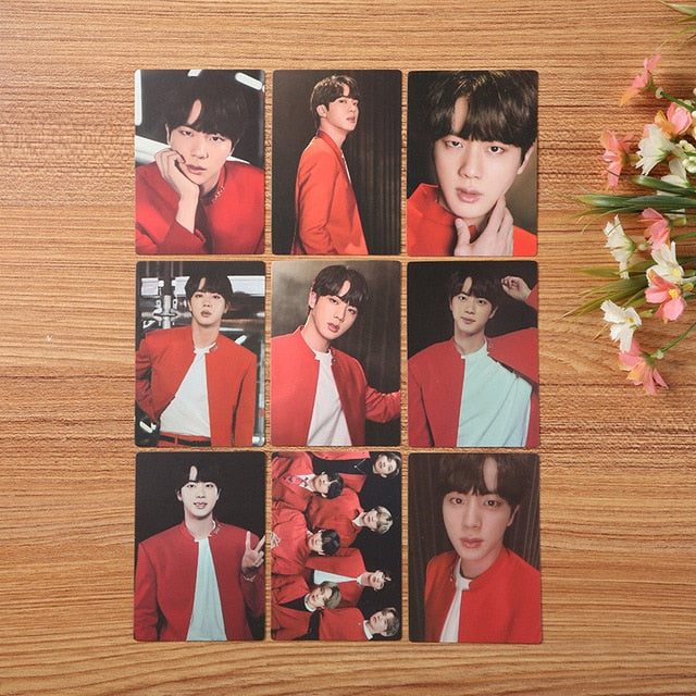 KPOP 防弾少年団 8枚セット 新アルバム MAP OF THE SOUL ON:E LOMOカード フォトカード ポストカード JIMIN JIN SUGA J-HOPE JUNG KOOK ギフト