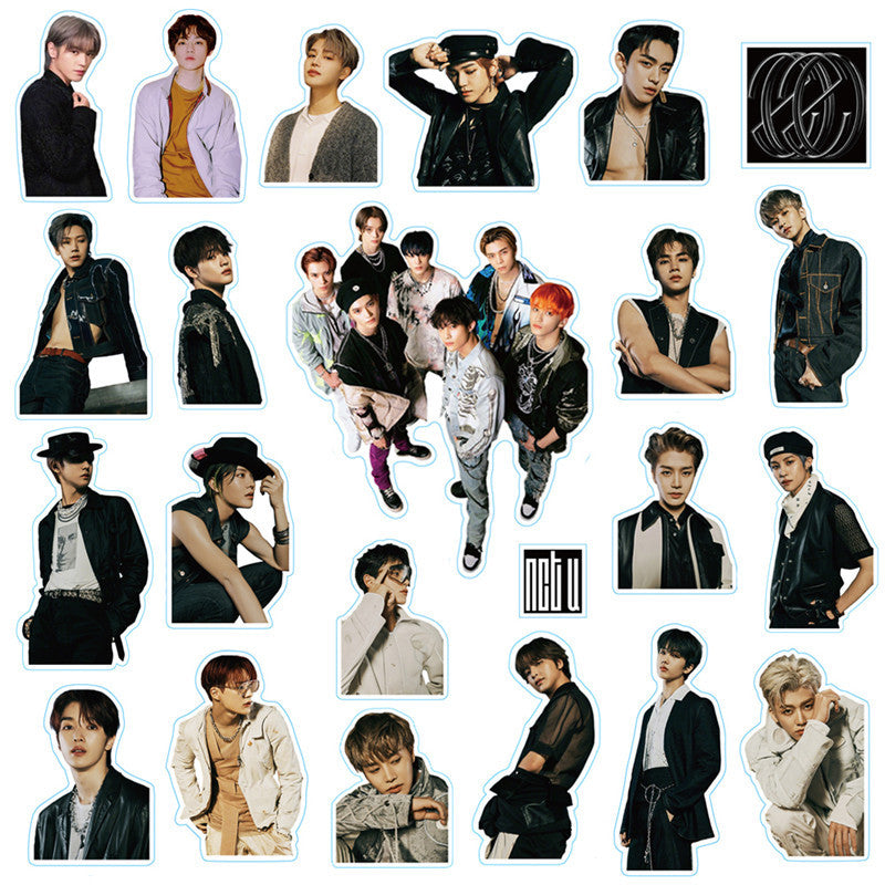 101/109pcs/set Kpop NCT 2020 127 WayV Character Sticker RESONANCE Pt.1 2 nct2020 For Luggage Laptop Notebook Mobile DIY Stickers