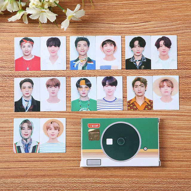 KPOP 防弾少年団 8枚セット 新アルバム MAP OF THE SOUL ON:E LOMOカード フォトカード ポストカード JIMIN JIN SUGA J-HOPE JUNG KOOK ギフト