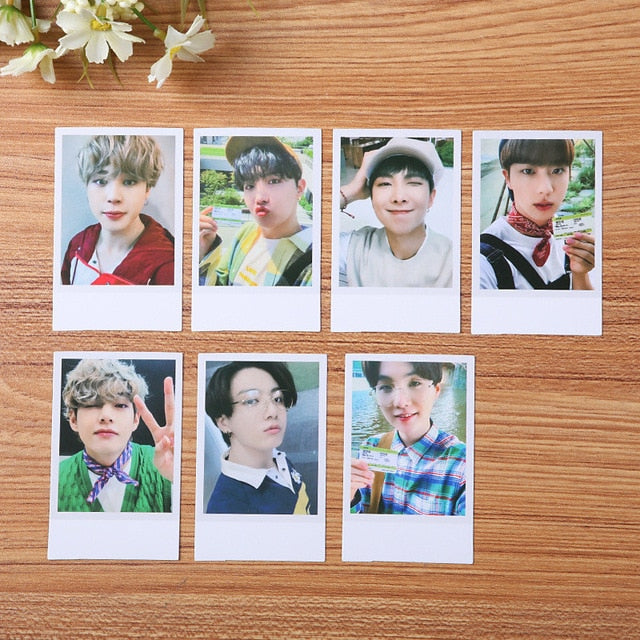 KPOP 防弾少年団 8枚セット 新アルバム MAP OF THE SOUL ON:E LOMOカード フォトカード ポストカード JIMIN JIN SUGA J-HOPE JUNG KOOK ギフト