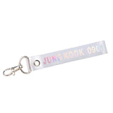 1PC Fashion KPOP Keyring Transparent KOOKIE Key Chain Bangtan Boys Love Yourself SUGA J-HOPE Rope Keychain Jewelry