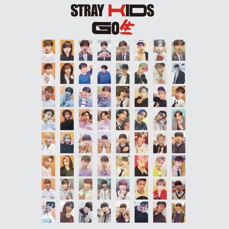 8pcs/set Kpop STRAY KIDS Single Photocard GO Live Photo Album card straykids Postcard for fans Gift Kpop accessories