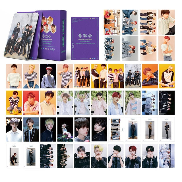 54pcs/set Kpop Stray kids UNLOCK Lomo Cards TXT TWICE NCT 2020 NCT 127 Dream TXT Red velvet ENHYPEN Straykids photo Album cards