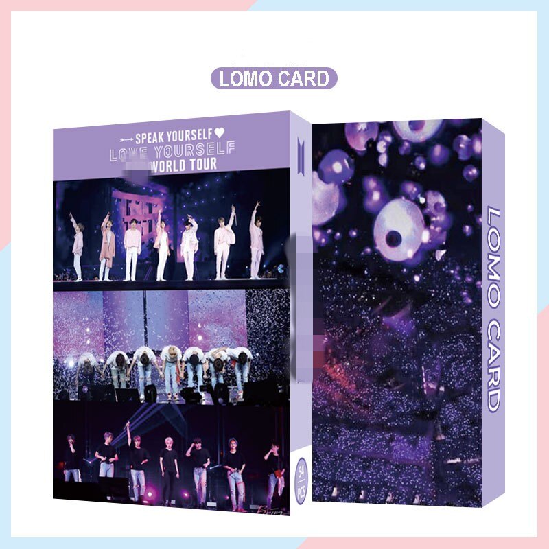 54pc KPOP Bangtan Boys DYNAMITE New Album LOMO Card MAP OF THE SOUL PERSONA Member PhotocardPaper Cards JUNGKOOK SUGA V JIN RM