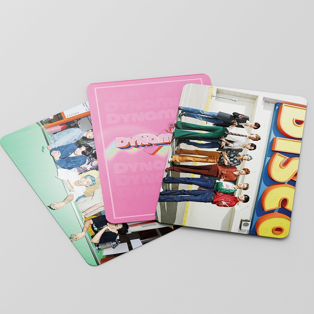54pc KPOP Bangtan Boys DYNAMITE New Album LOMO Card MAP OF THE SOUL PERSONA Member PhotocardPaper Cards JUNGKOOK SUGA V JIN RM