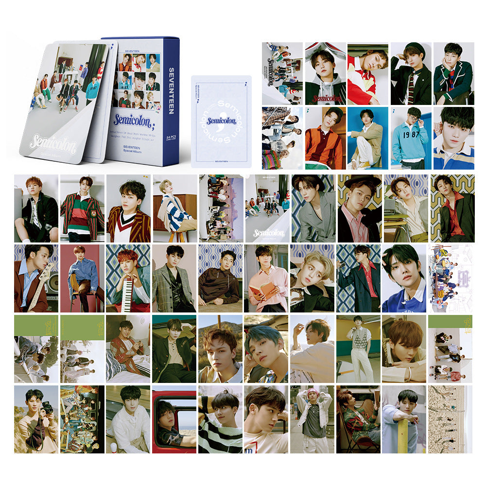 54pcs/set Kpop Stray kids UNLOCK Lomo Cards TXT TWICE NCT 2020 NCT 127 Dream TXT Red velvet ENHYPEN Straykids photo Album cards