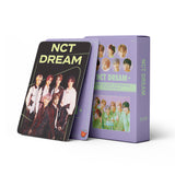 54pcs/set Kpop Stray kids UNLOCK Lomo Cards TXT TWICE NCT 2020 NCT 127 Dream TXT Red velvet ENHYPEN Straykids photo Album cards
