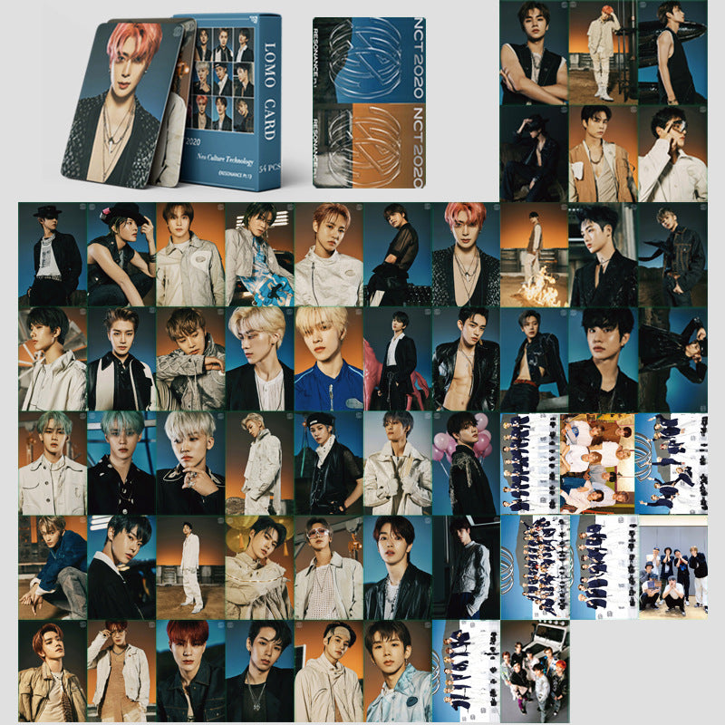 54pcs/set Kpop Stray kids UNLOCK Lomo Cards TXT TWICE NCT 2020 NCT 127 Dream TXT Red velvet ENHYPEN Straykids photo Album cards