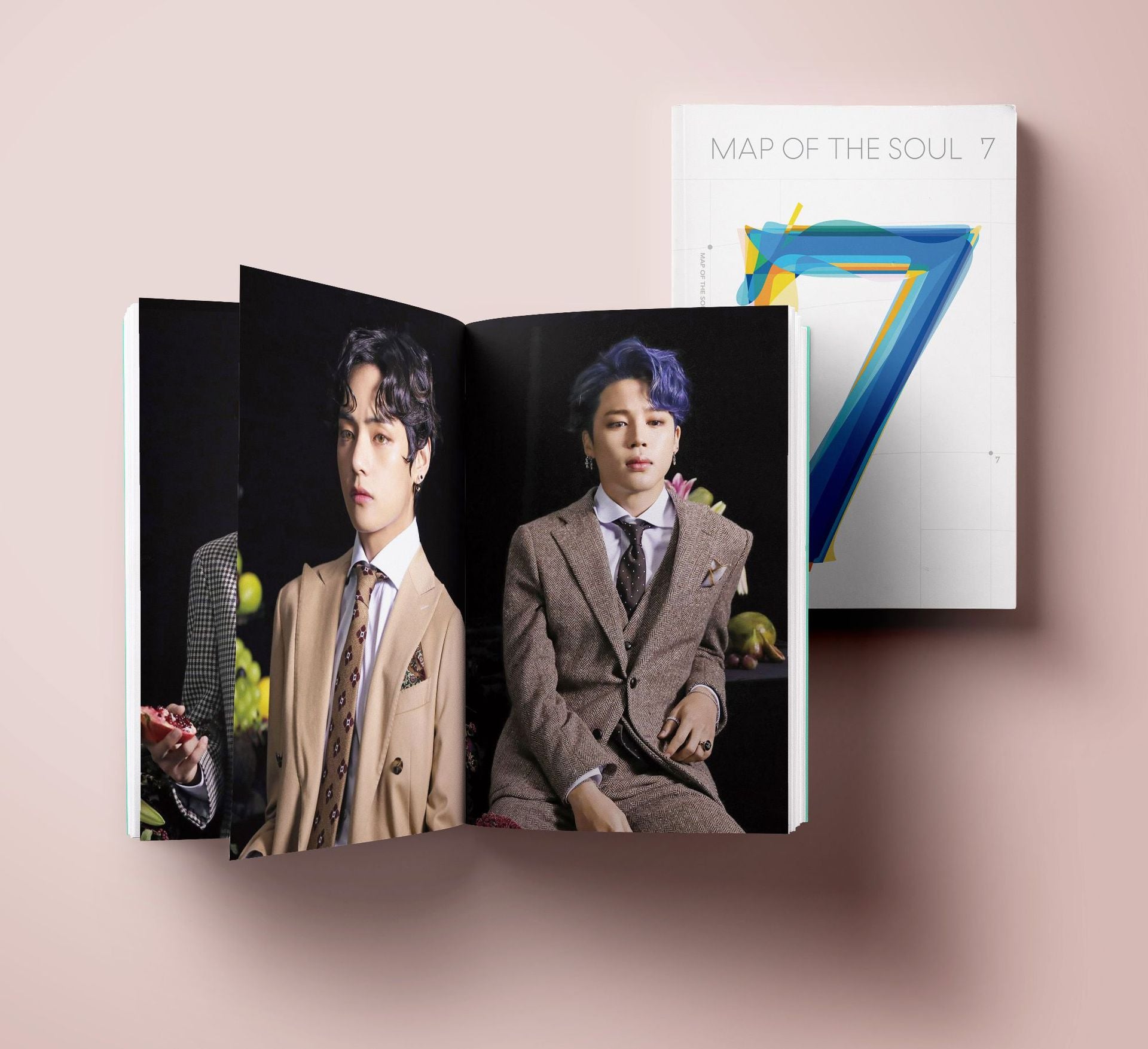 KPOPボーイズフォトカードアルバム SPEAK YOURSELF 自作ペーパーカード Lighes/Boys With Luv フォトカード ポスター