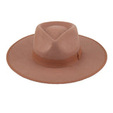 Fashion Women Fedora Sun Hats Party Wool Hat Ladies Wide Brim Church Hats Derby White Holiday Beach Hat Wholesale