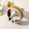Korean-Style Herringbone Knot Headband product image