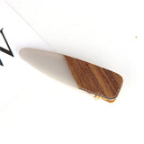 Wooden hairpin