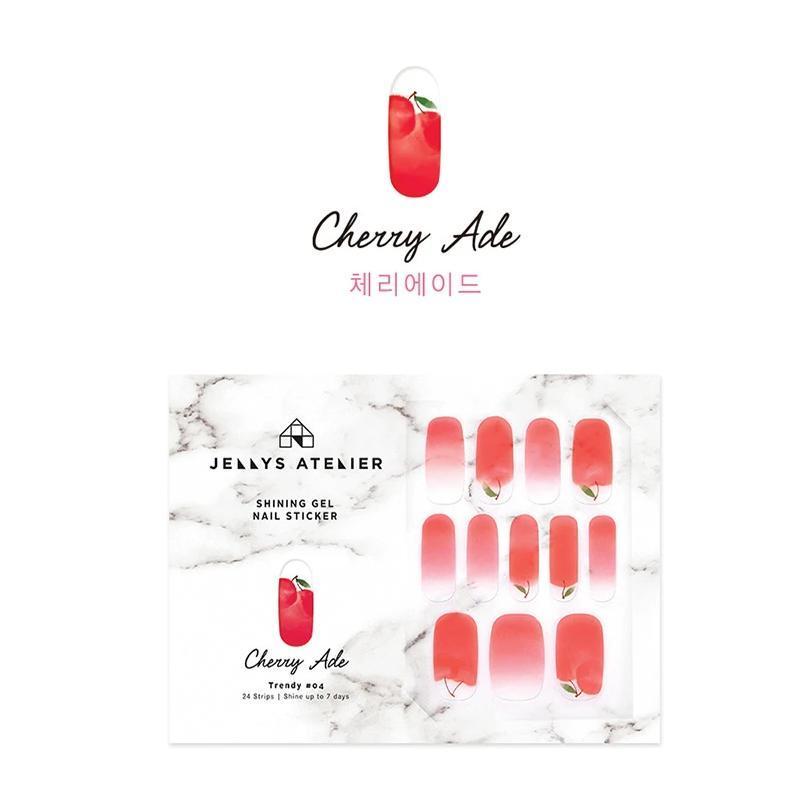 "Gelato Rie" T04 Cherry Ade Nail Sticker 