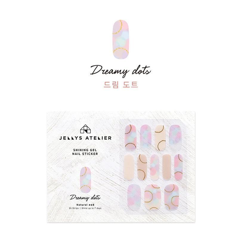 "Gelato Rie" N08 Dreamy Dots Nail sticker