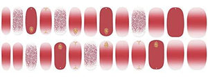 ZINIPIN KA336 26 pieces nail seal (Glitter Dark Rose)