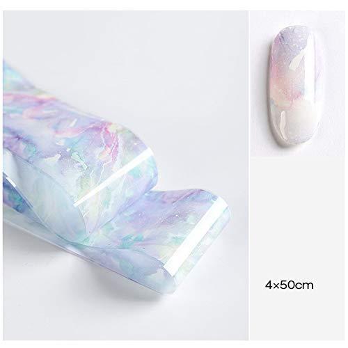 10 seal 50cm laser starry sky nail foil Neirudeko Utateshirushi stickers nail art foil