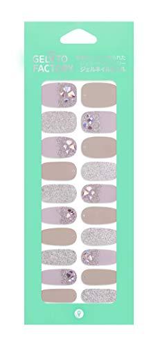 [GELATO FACTORY. ] Nail seal [girly purple shell] put only manicure gel nails nail tip nail seal Nail parts self-nail