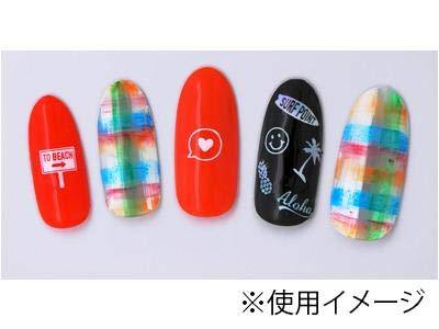 TSUMEKIRA (Tsumekira) nail seal summer icon white NN-SMI-101 white