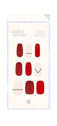 [GELATO FACTORY. ] Just stick Premium nail seal [Red Martini] 100% gel polish manicure gel nails nail chip seal nail parts self-nail