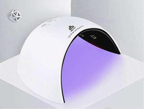 LaintranLED Nail Dryer UV light 27W high power LED curing light automatic sensor fast-curing gel nail light (white)