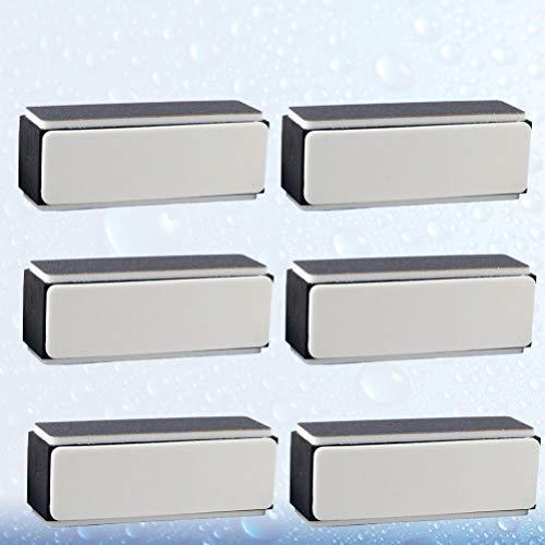 Beaupretty 6 piece 4-way nail sanding of the buffer block a healthy shiny nail file block pedicure care diy hand care kit (gray)