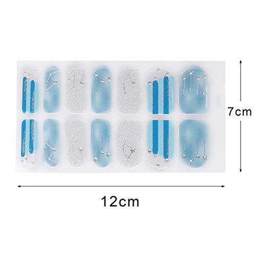 shiyi nail wrap Manicure Nail Art Women Ladies gifts gift cute nail seal six sets