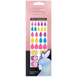 [ENVYLOOKZINIPIN] just put the foot nail seal for long-lasting foot nail seal nail strip nail wrap fashionable design _FA00052