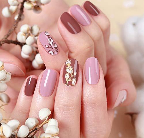 [ENVYLOOKZINIPIN] long-lasting manicure nail strip nail wrap stylish design just put gel nail seal _KA00394