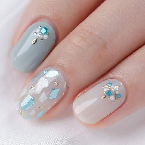 [GELATO FACTORY. ] Nail seal [Emma lardo Green Shell stick only manicure gel nails nail tip nail seal Nail parts self-nail