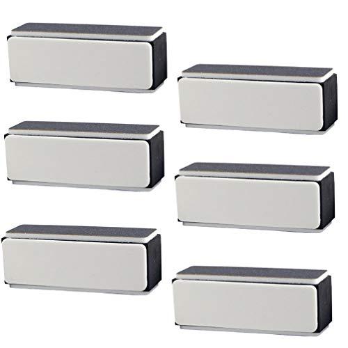 Beaupretty 6 piece 4-way nail sanding of the buffer block a healthy shiny nail file block pedicure care diy hand care kit (gray)